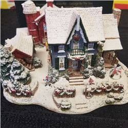 Thomas Kinkade Waterfall-- Cottage by the Sea
