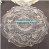 Image 1 : Three Decorative Glass Cake Plates, One Crystal Two Glass