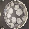 Image 2 : Three Decorative Glass Cake Plates, One Crystal Two Glass