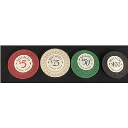 Oceans Eleven (2001) - Collection of 4 Casino Chips