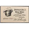 Image 1 : Back to the Future Part III (1990) - Buffalo Bills Wild West Show Admit One Ticket
