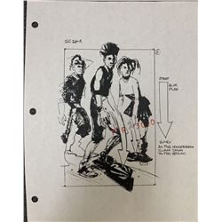 Back to the Future Part II (1989) - Biffs Gang Design Artwork