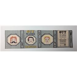 Harry Potter and the Half-Blood Prince (2009) - Out To Lunch Fake Moustache Weasleys Label