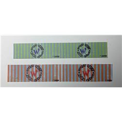 Harry Potter and the Half-Blood Prince (2009) - Weasley Stuff Set of 2 Long Labels