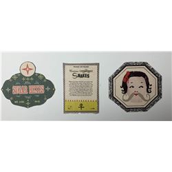 Harry Potter and the Half-Blood Prince (2009) - Set of 3 Snakes, Hexes and Moustache Weasleys Labels