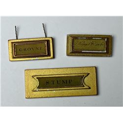 Harry Potter and the Sorcerers Stone (2001) - Set of 3 Miniature Moving Staircase Painting Plaques