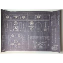 Captain America: The First Avenger (2011) - Stark Rebirth Lab Console Blueprint Prop