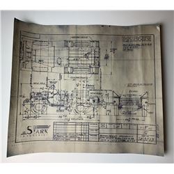 Captain America: The First Avenger (2011) - Stark Wraps Carrier Vehicle Blueprint Prop