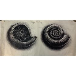 Alien: Covenant (2017) - Screen Used Artwork from Davids Room (Michael Fassbender) - Two Shells