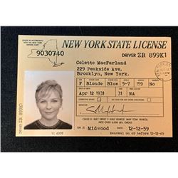 The Two Faces of January (2014) - Colette (Kirsten Dunst) Drivers License