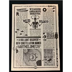 Harry Potter and the Deathly Hallows: Part 1 (2010) - Quibblers Magazine Pages