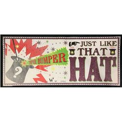 Harry Potter and the Half-Blood Prince (2009) - That Hat Weasleys Wizard Wheezes Store Label