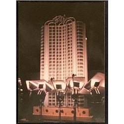 Back to the Future Part II (1989) - Biff Hotel ILM Model Photo (Unpublished)