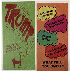 Harry Potter and the Half-Blood Prince (2009) - Pair of Trump Weasleys Wizard Wheezes Store Labels