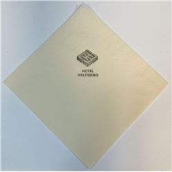 Inception (2010) - Hotel Valfierno Bar Napkin