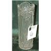 Image 1 : CUT GLASS VASE 