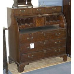 FEDERAL MAHOGANY CYLINDER DESK