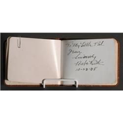 BABE RUTH AUTOGRAPH