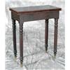 Image 1 : DIMINUTIVE SHERATON MAHOGANY CARD TABLE