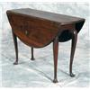 Image 1 : QUEEN ANNE MAHOGANY DROP LEAF TABLE