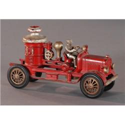 HUBLEY CAST IRON FIRE PUMPER