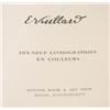 Image 1 : EDOUARD VUILLARD PORTFOLIO