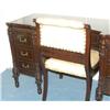 Image 2 : FRENCH STYLE MAHOGANY BEDROOM SET