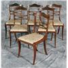 Image 1 : SET OF 6 REGENCY ROSEWOOD SIDE CHAIRS
