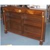 Image 1 : FRENCH EMPIRE STYLE BOOKCASE with drawe