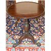 Image 1 : ENGLISH MAHOGANY TILT TOP STAND with ba