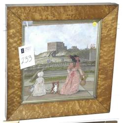 VICTORIAN CUTWORK PICTURE