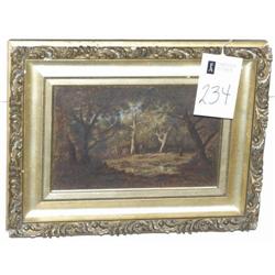 AMERICAN SCHOOL WOODED LANDSCAPE