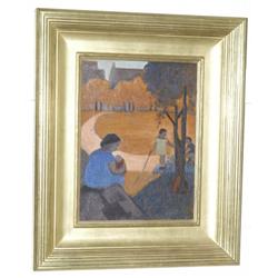 IMPRESSIONIST PAINTING SIGNED SANGER