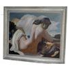 Image 1 : ART DECO PAINTING OF NUDE