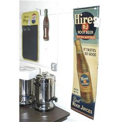 GROUP OF 3 ADVERTIZING TIN SIGNS