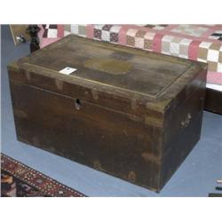 BRASS BOUND CAMPHORWOOD CHEST