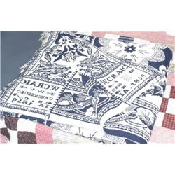 JACQUARD COVERLET