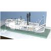 Image 1 : SCALE MODEL OF A PADDLE WHEELER
