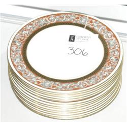 SET OF 13 ROYAL WORCESTER SERVICE PLATE