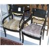 Image 1 : PAIR OF RUSSIAN STYLE BLACK LACQUERED A