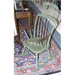 COMB-BACK WINDSOR ROCKER