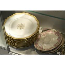 SET OF 11 LIMOGES PLATES