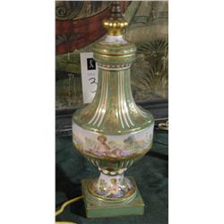 FRENCH SEVRES STYLE LAMP