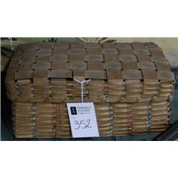 DECORATED NATIVE AMERICAN SPLINT BASKET