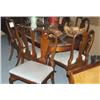 Image 1 : QUEEN ANNE STYLE DINING SET consisting 