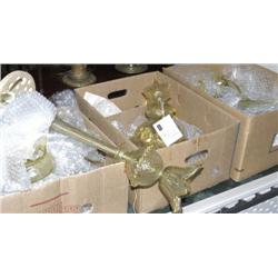 MURANO AMBER GLASS CHANDELIER