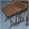 Image 1 : SET OF 3 REGENCY STYLE NESTED TABLES