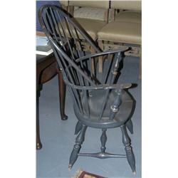 SACK BACK WINDSOR ARMCHAIR