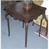 Image 1 : VICTORIAN INLAID MAHOGANY LAMP TABLE ci