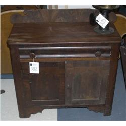 EMPIRE MAHOGANY WASHSTAND